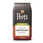 Peet's Coffee Decaf Major Dickason's Blend, Dark Roast Ground Coffee, 100% Arabica, 10.5 Ounce Bag