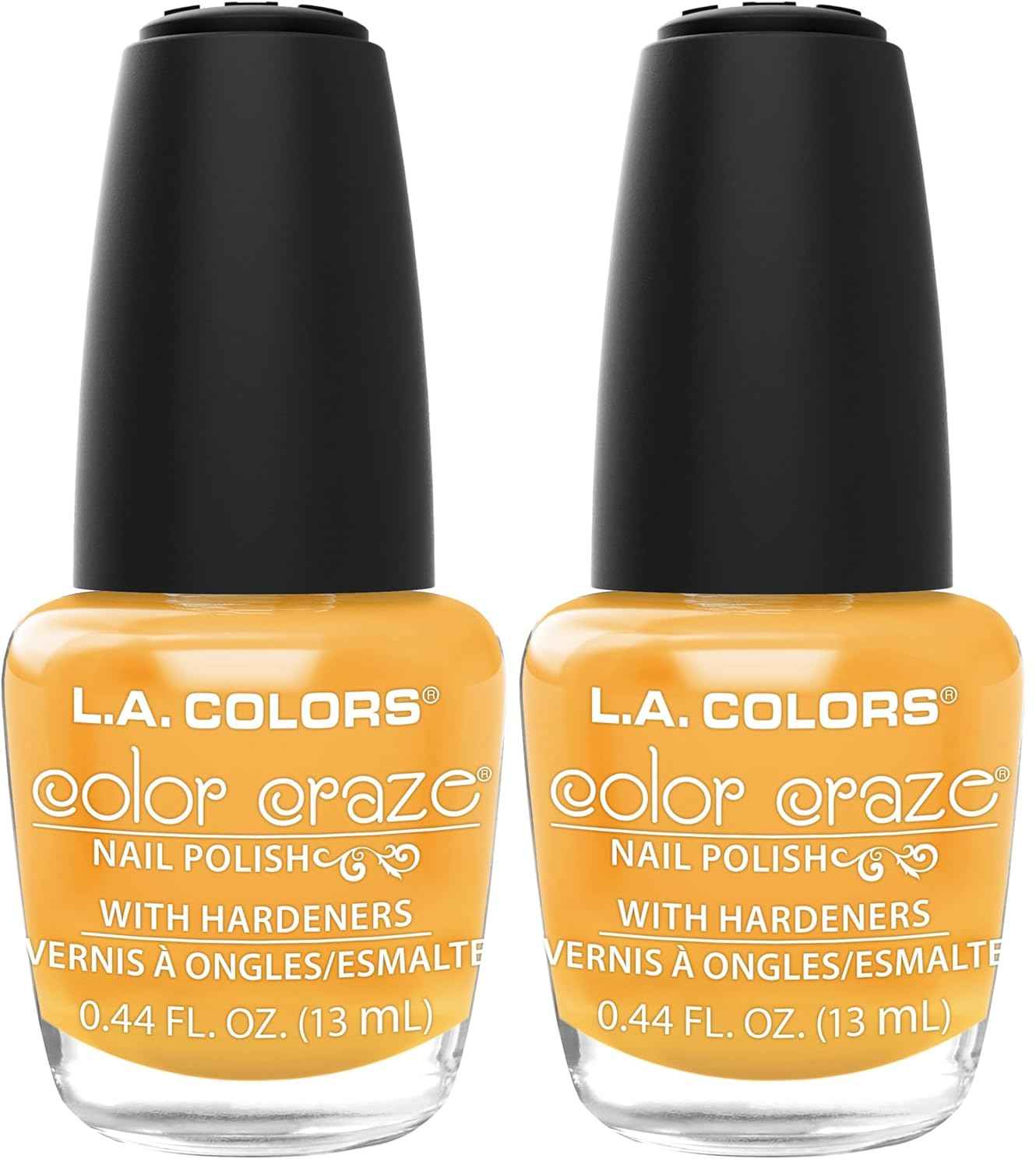 L.A. COLORS Color Craze Nail Polish, Glitter Bomb CNP543