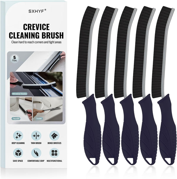 sxhyf crevice cleaning brush hard bristle grout scrub brush for bathroom kitchen household cleaning
