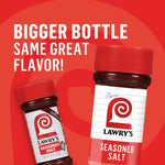 Lawry's Seasoned Salt - Kosher, No MSG, Versatile All-Purpose Seasoning for Meats, Veggies, 16 oz