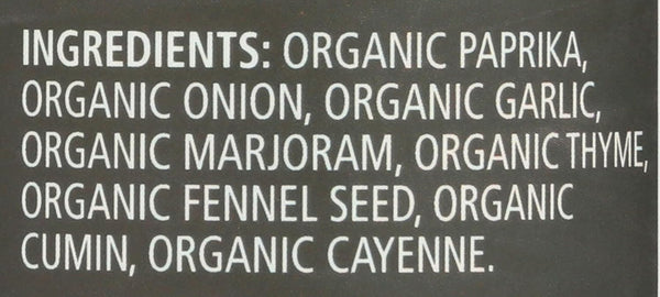 Frontier Co-op Organic Cajun Seasoning, 2.08 Ounce, Louisiana-Style Spice Blend