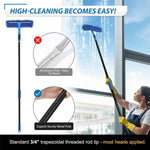 Vitever Professional 69'' Window Cleaner Tool with Extension Pole and Rotating Head for Easy Window Cleaning