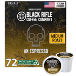 Black Rifle Coffee Company AK Espresso, 50 Count, Medium Roast K Cups