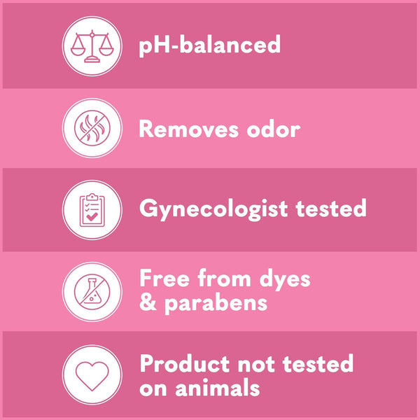 Summer's Eve Simply Sensitive feminine wipes, gentle pH-balanced micellar water formula for vaginal odor control, resealable packs of 32
