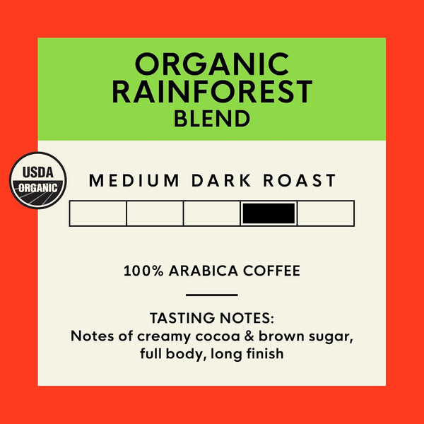 San Francisco Bay Organic Rainforest Blend K-Cup Coffee Pods, 80 count, Medium-Dark Roast