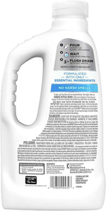 Drano Balance Drain Clog Remover and Cleaner, Non-Corrosive Formula, Safe on All Pipes and Septic Tanks, Formulated Using Only Essential Ingredients, 32 Fl Oz