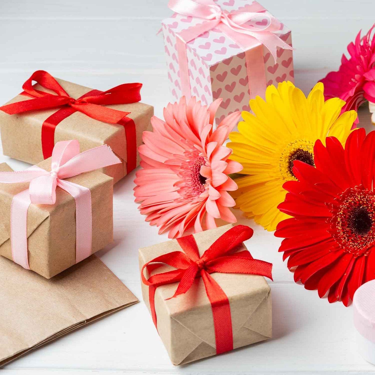 25 Yards Red Satin Ribbon 1 1/2inch, Single Face Polyester Silk Fabric Hair String Ribbon for Craft, Flower Bouquets, Gift Wrapping, Wedding, Bow Making and Valentines Decoration