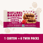 Gluten-free fig bars with real fruit and non-GMO ingredients in a twin pack
