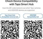 Tapo Smart Home Central Hub for Smart Devices – Connect up to 16 Our Cameras & 64 Sub-G Sensors, Built-in 16GB Storage + 2.5'' SATA Expandable Storage Option, Improves Camera AI Accuracy – Tapo H500