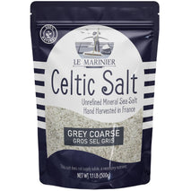 le marinier celtic salt organic grey coarse 1.1lb french sea salt 100% natural unrefined mineral rich