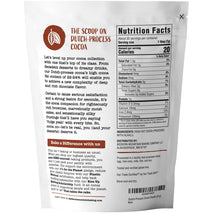 Dutch Processed Cocoa Powder Unsweetened 8 oz Non-Gmo Fair Trade Culinary Grade Cocoa