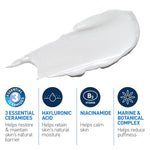 cerave eye repair cream, oil-free, hyaluronic acid, niacinamide, marine botanical complex, opthalmologist tested