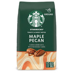 Starbucks Maple Pecan flavored ground coffee, 17 oz, hot or iced coffee brewing