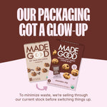 Gluten-free chocolate chip mini cookies for school snacks, 30 count