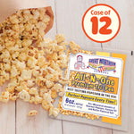 Case of 12 Pre-Measured Popcorn Packs for 6-Ounce Kettle Popcorn Machines