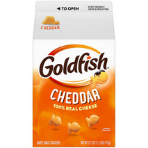 Goldfish Cheddar Cheese Crackers 27.3 Oz Carton
