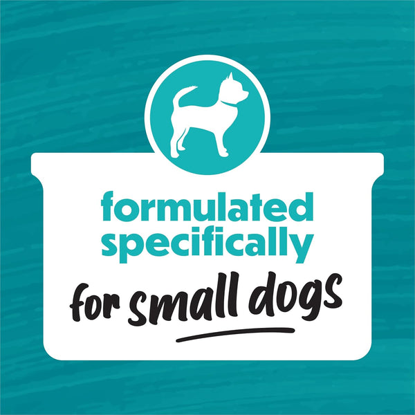 Purina beneful small breed dog food variety pack incrediBites with real beef chicken and salmon 3 oz cans pack of 30
