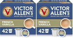 Victor Allen's Coffee Sweet and Salty Caramel Flavored Cappuccino Mix, 42 Count, Single Serve K-Cup Pods for Keurig K-Cup Brewers
