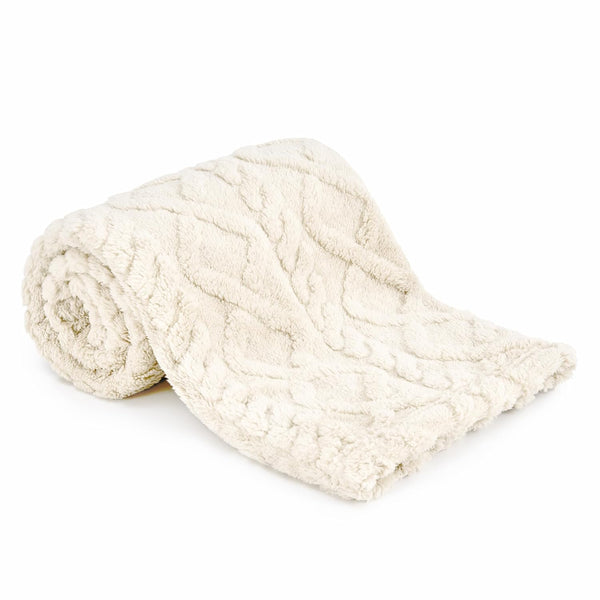 yurhap fleece baby blanket heart checkered ultra soft cozy for girls boys, 30”x40” light pink