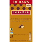 Larabar Peanut Butter Chocolate Chip Bars, 18 Count, 28.8 oz, Gluten Free and Vegan