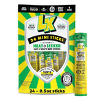 Lorissa's Kitchen Smoke Show Seasoned & Smoked Mini Beef Sticks, 24-count, 0.5 oz each