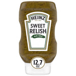 Heinz 12.7 fl oz Sweet Relish Bottle, Kosher Certified, Perfect for Hot Dogs and Burgers