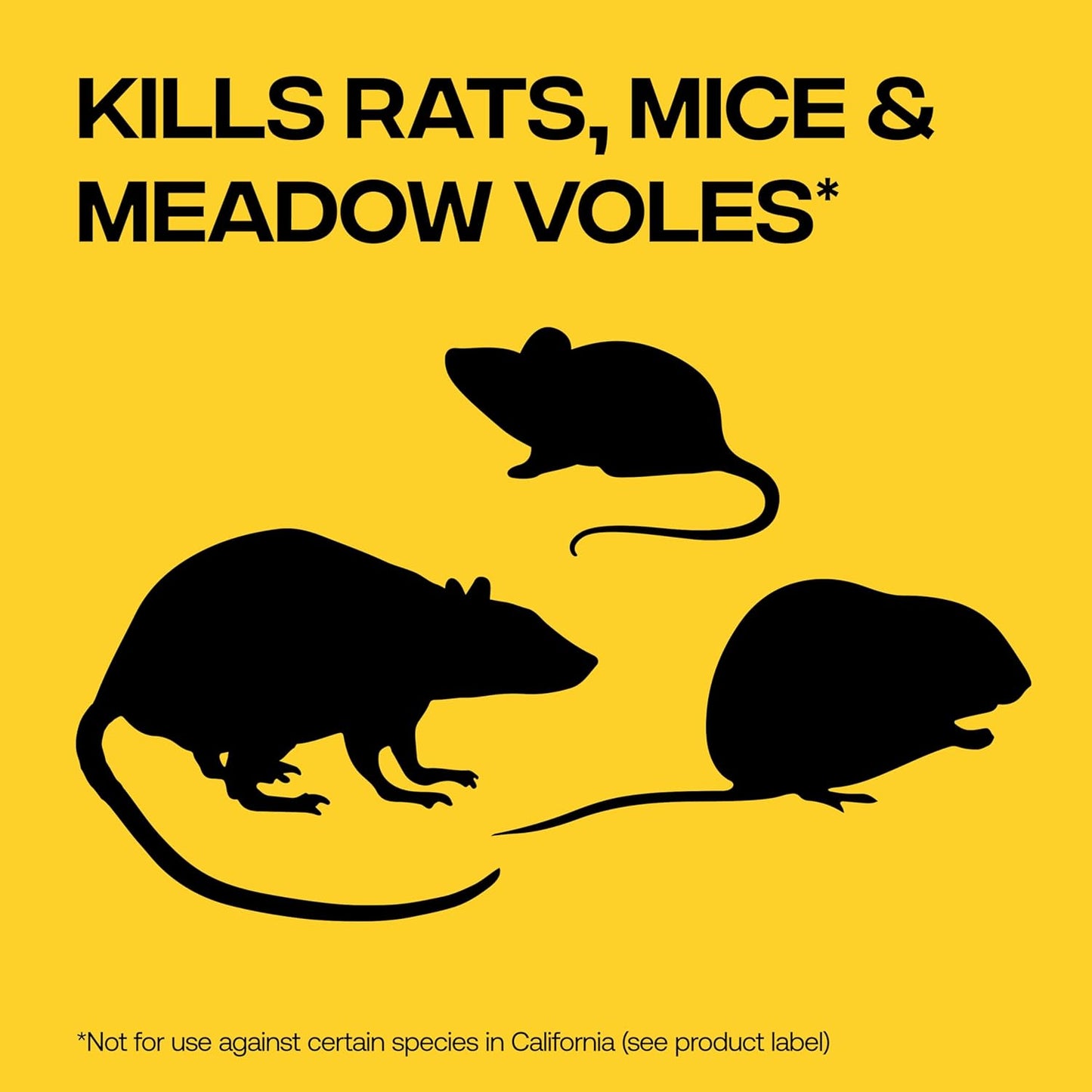 Victor Rat Poisoning for Inside & Outside Use - Kills Rats, Mice, Meadow Voles | Mouse Poisoning for Indoor & Outdoor Areas, Ready-to-Use