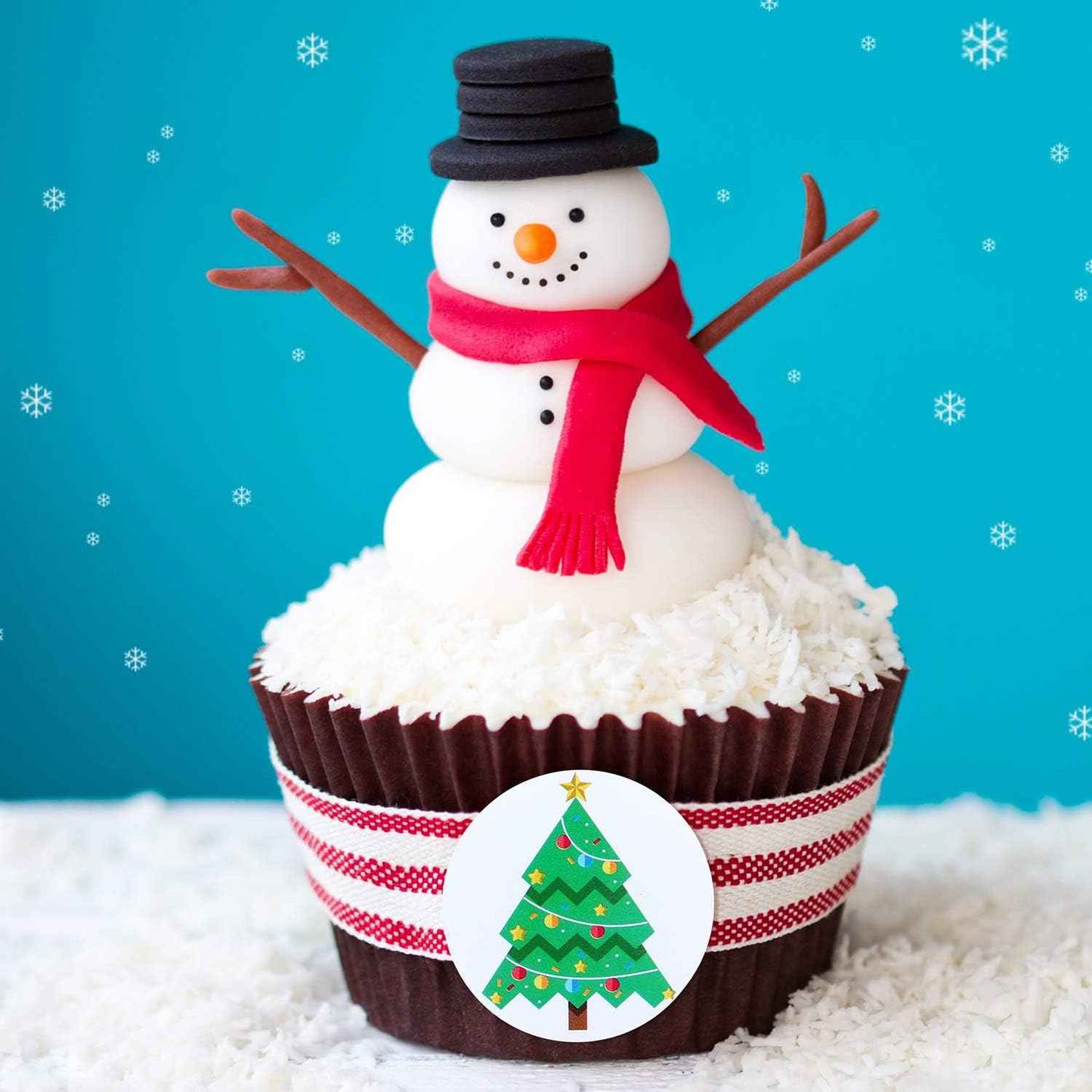 500 Pieces Christmas Tree Roll Stickers Christmas Holiday Stickers for Xmas Decorations, DIY Craft, Scrapbooking