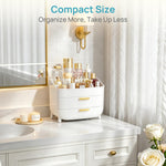 3-Tier Skincare Makeup Organizer with Drawers for Vanity and Bathroom Countertop
