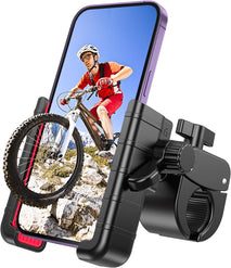 Motorcycle phone mount holder for electric scooter and dirt bike