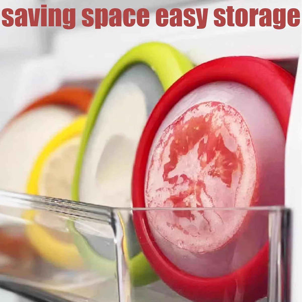 Winb reusable fruit savers set of 4 for avocados, tomatoes, and more