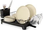 Amazon Basics Stainless Steel Dish Drying Rack for Kitchen Counters
