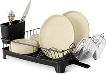 Amazon Basics Stainless Steel Dish Drying Rack for Kitchen Counters