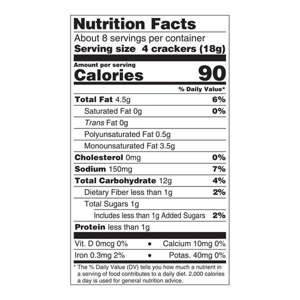 Breton Gluten Free Flax & Sea Salt Crackers (Pack of 3) - Non-GMO, Plant-Based, For Snacking, Dips, Cheese and Spreads, 3x4.76oz