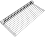 20.5 x 13.1 Inch Roll-Up Dish Drying Rack for Large Kitchen Sinks