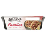 Del Real Foods Carnitas, Shredded Pork Entrée | Fully Cooked, Heat & Serve, Microwaves in Minutes | For Tacos, Bowls & Family Meals | Keep Refrigerated, 15 oz Pack