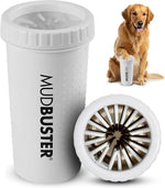 Dexas MudBuster Portable Dog Paw Washer in Large, Matte Black, Special Edition for Easy Cleaning