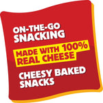 Cheez-It Snap'd Cheese Cracker Chips, Thin Crisps, 9oz Box (12 Pouches)