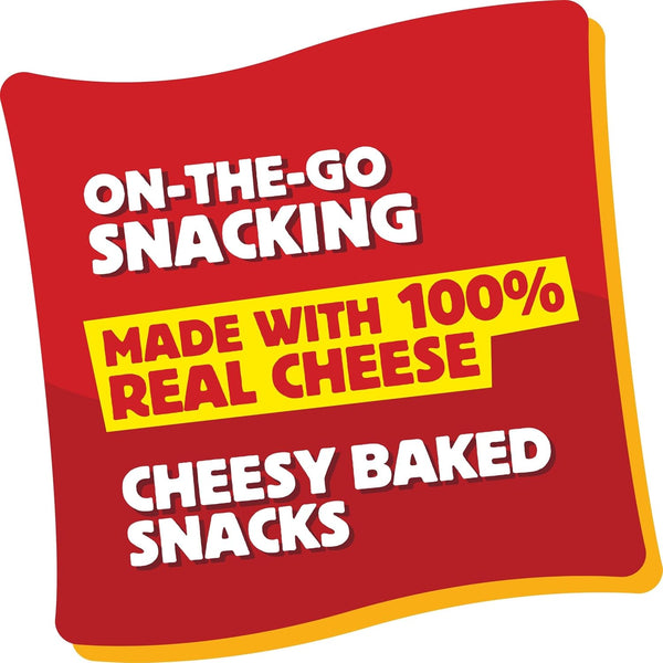 Cheez-It Snap'd Cheese Cracker Chips, Thin Crisps, 9oz Box (12 Pouches)