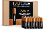 Duracell Coppertop 9V Battery, 6 Count (Pack of 1), Long-lasting All-Purpose Alkaline 9V Batteries for Household and Office Devices
