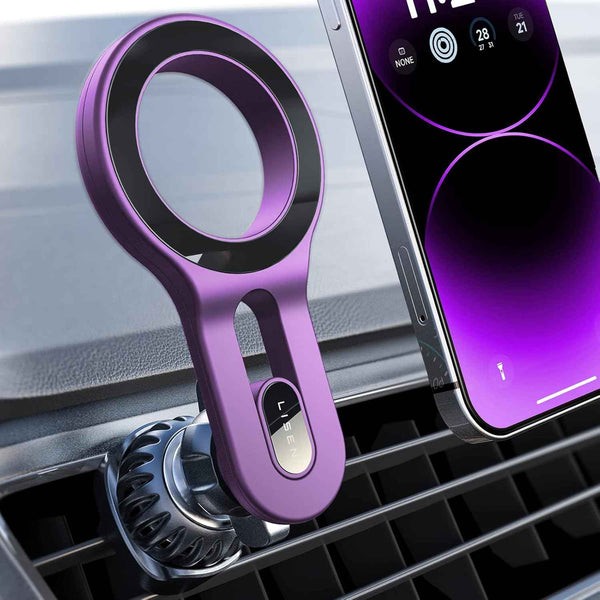 LISEN for MagSafe Car Mount, 2026 Magnetic Phone Holders for Car Air Vent Phone Mount [Ultra-Magnetic] Hands Free Cell Phone Holder Strong Clip Car Accessories for Men Women fit iPhone 17 16 15 14 Pro