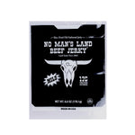 No Mans Land Slow-Dried Beef Jerky, Smoked & Seasoned Jerky Strips, High Protein, Low Carb Beef Snack, Gluten Free