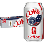 Diet Coke Soda Soft Drinks, 12 fl oz Fridge Pack Cans, 12 Pack - Cola Flavored Diet Soda Soft Drinks