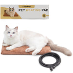 Pet Heating Pad for Cats and Dogs, Waterproof, Constant Temperature, Brown, 16 x 13 Inch