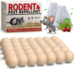 Peppermint rodent repellent for indoor & outdoor use, natural and long-lasting mouse deterrent