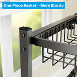 Adjustable 2-Tier Over The Sink Dish Drying Rack for Kitchen