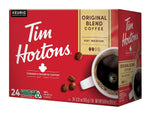 Tim Hortons Original Blend Medium Roast Coffee K-Cup Pods Compatible with Keurig Brewers 24 Count