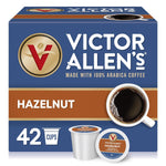 Victor Allen's Hazelnut Flavored Single Serve Coffee Pods for Keurig K-Cup Brewers, 80 Count, Medium Roast