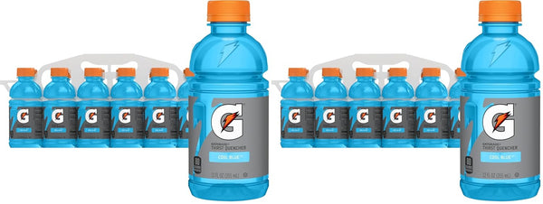 Gatorade Thirst Quencher, Glacier Freeze, 12 Fl Oz (Pack of 12)