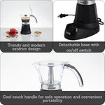 IMUSA 6 or 3 Cup Electric Espresso Maker for Coffee